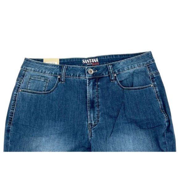 Santana Jeans | Women's Slim Leg Jeans | Regular Wash | Blue | Various Sizes - Picture 3 of 5